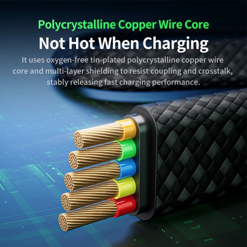 Plextone C2LT T100 Type C To Lightning PD 20W  Elbow Gaming Smart LED Charge Cable