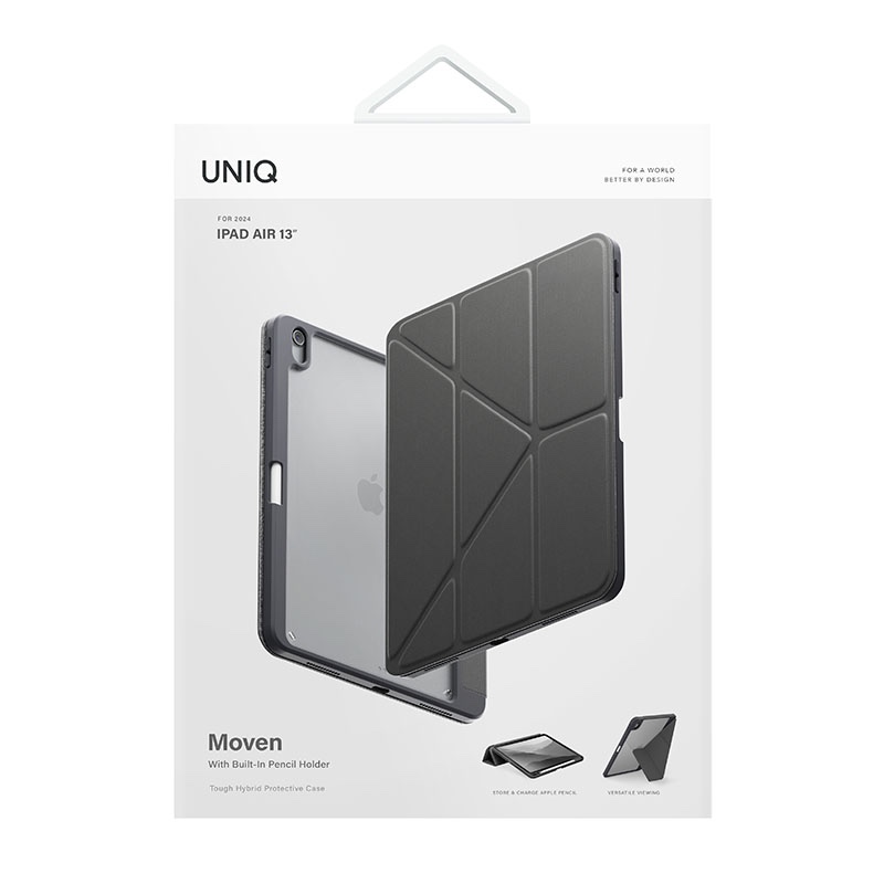 Uniq Moven Case for iPad Air 13 (2024) – Grey