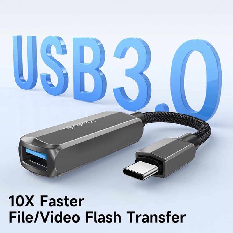 Mcdodo 2 in 1 OTG USB-C to USB-C + USB-A 3.0 Converter Adapter - CA-2830