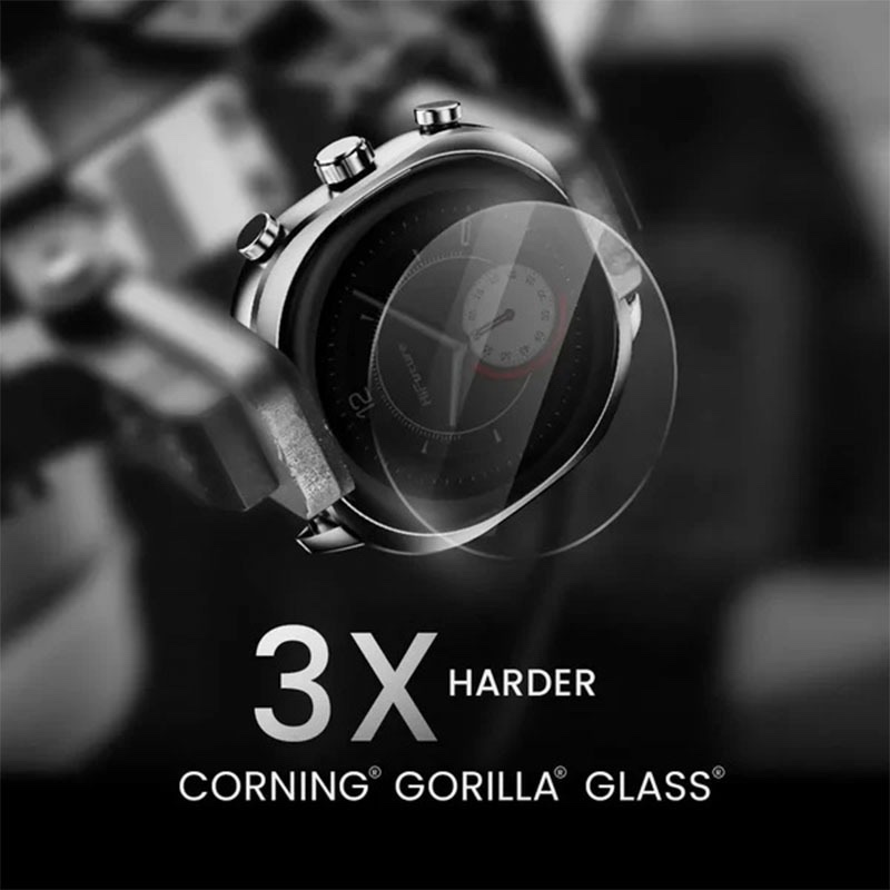 HiFuture Aix Luxury Stainless Steel Smart Calling Watch with 1.44” AMOLED Display & AI Algorithm - Silver