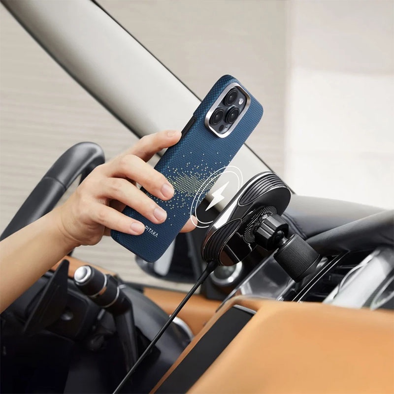 Pitaka StarPeak Tactile Woven case for iPhone 16 Pro - Milky way galaxy