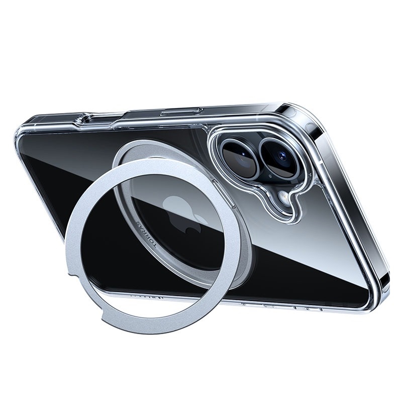 Torras Ostand Pro Series MagSafe Compatible Case for iPhone 16 Plus – Clear