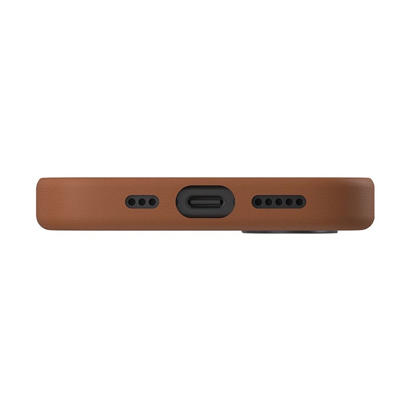 UNIQ Lyden Magclick Charging Compatible Phone Case for iPhone 16 Pro – Caramel