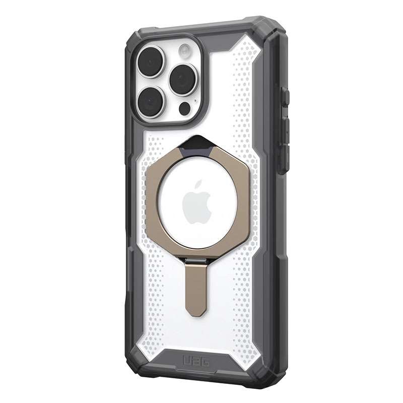 UAG Plasma XTE MagSafe Compatible Phone Case for iPhone 16 Pro Max - Ash/Titanium