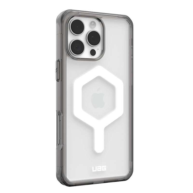 UAG Plyo Magsafe Compatible Phone Case for iPhone 16 Pro Max - Ash/White