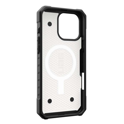 UAG Pathfinder Magsafe Compatible Phone Case for iPhone 16 Pro Max – White
