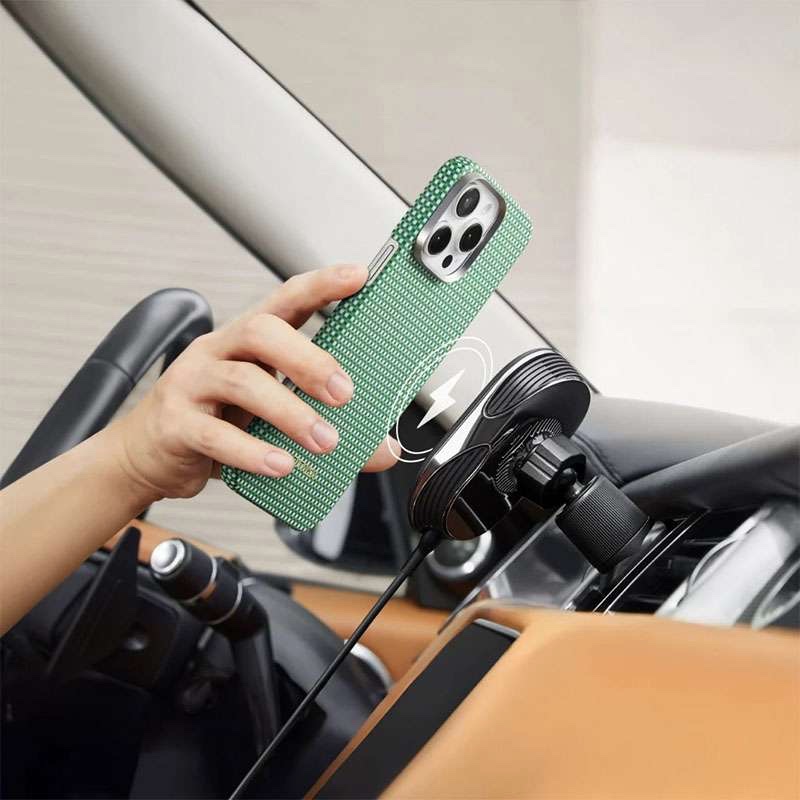 Pitaka Ultra-Slim Case for iPhone 16 Pro Max – Forest Green