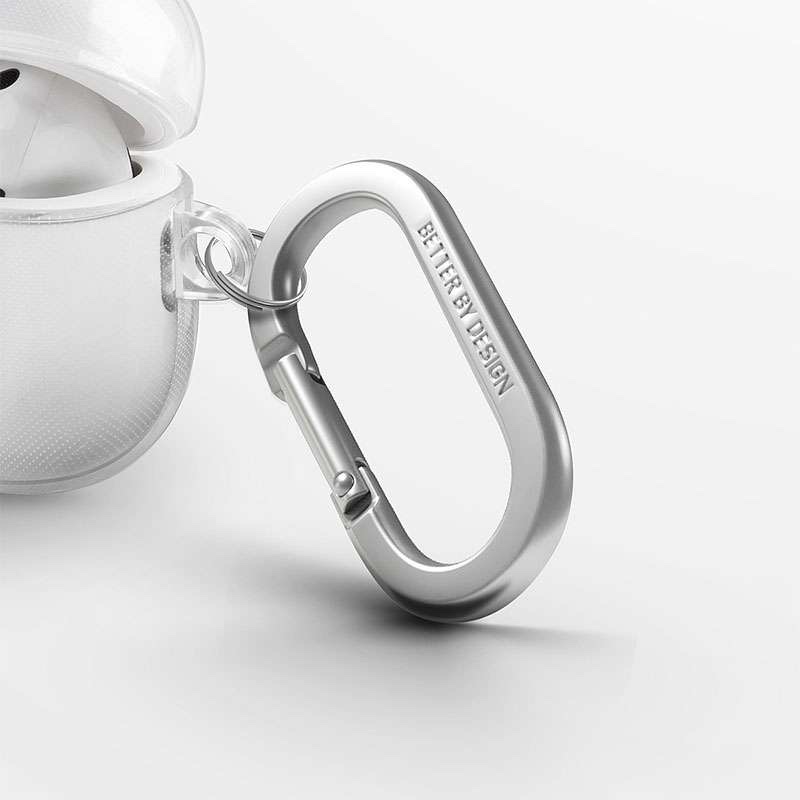 UNIQ Glase AirPods 4th Gen Hang Case – Clear