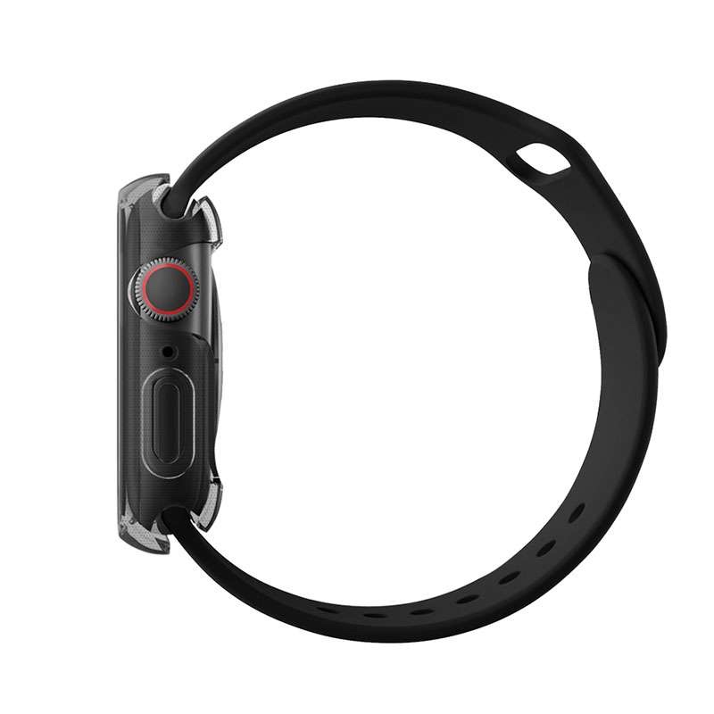 UNIQ Garde Case with Screen Protection for Apple Watch Series 10 42MM - Clear Smoke