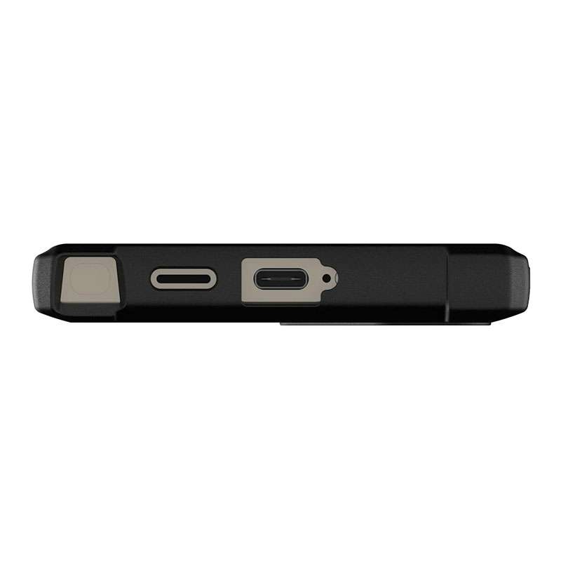 UAG Metropolis LT Magsafe Compatible Phone Case for Samsung Galaxy S24 Ultra – Micro Hex Camo Graphite