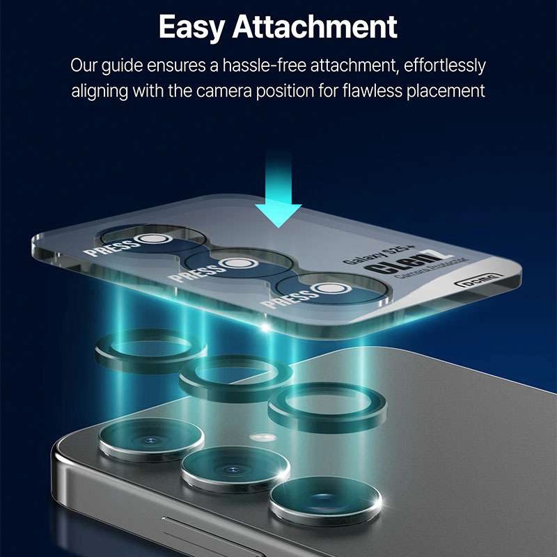 Whitestone Dome Camera Ring For Samsung Galaxy S25 Ultra Camera Protector Ring Type - 2 Pack