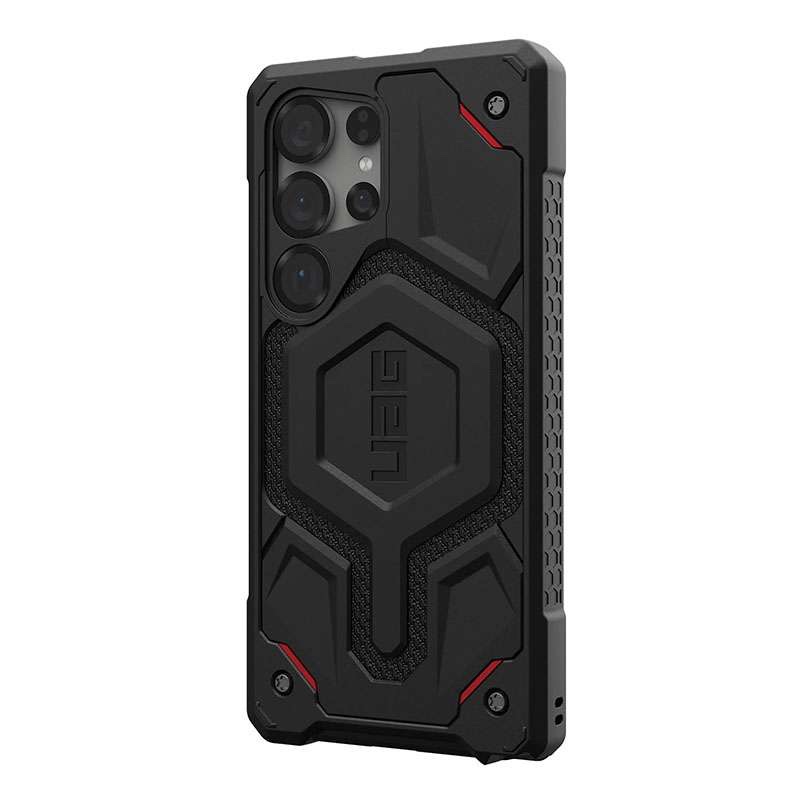 UAG Monarch Pro MagSafe Compatible Phone Case for Samsung Galaxy S25 Ultra – Black