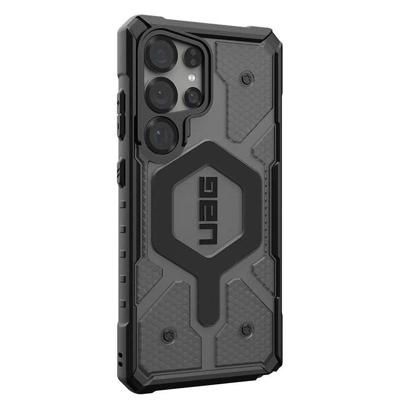 UAG Pathfinder Magsafe Compatible Phone Case for Samsung Galaxy S25 Ultra – Ash