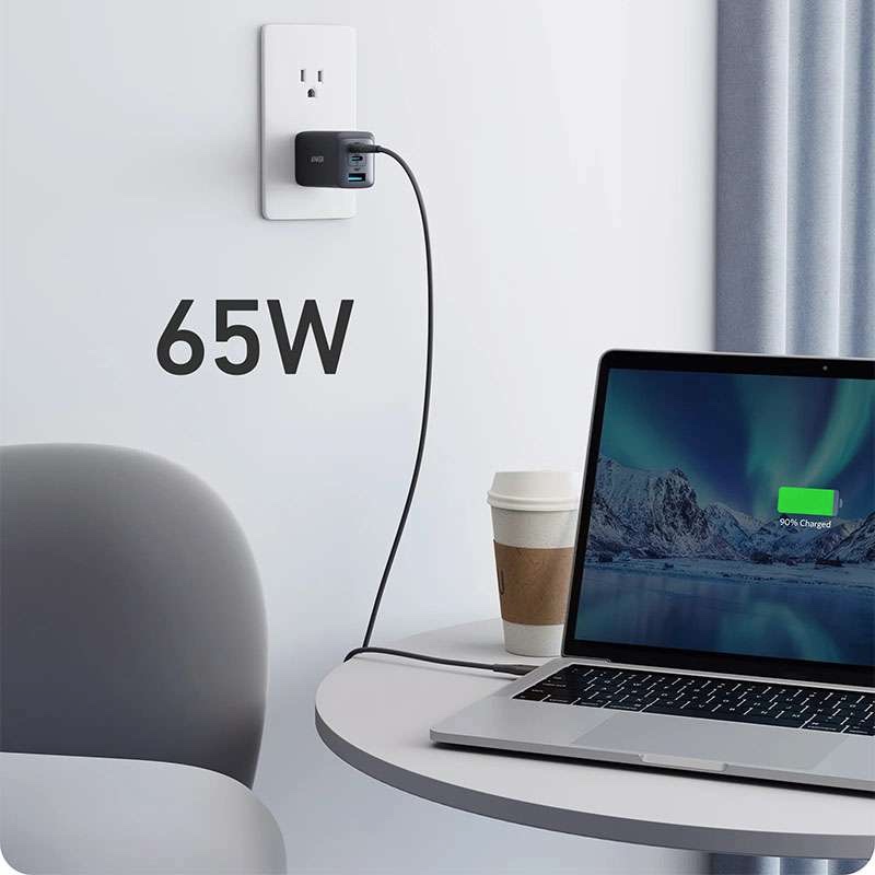 Anker 735 Charger (Nano II 65W) - Black