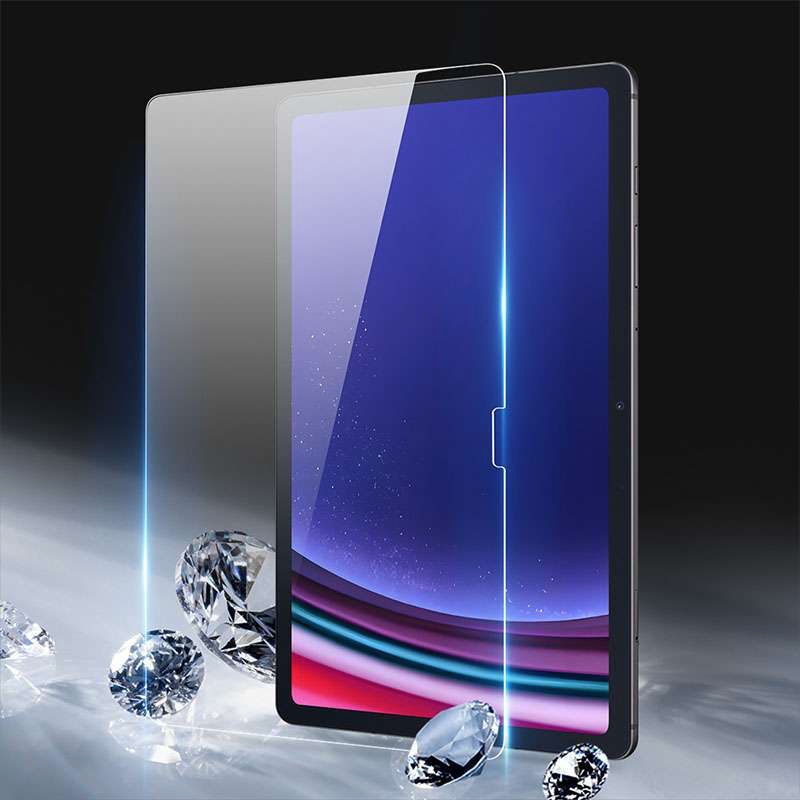 Duxducis Tempered Glass Screen Protector for Samsung Tab S10 Plus/S9 FE Plus/S9 Plus/S8 Plus/S7 Plus/S7 FE 12.4''