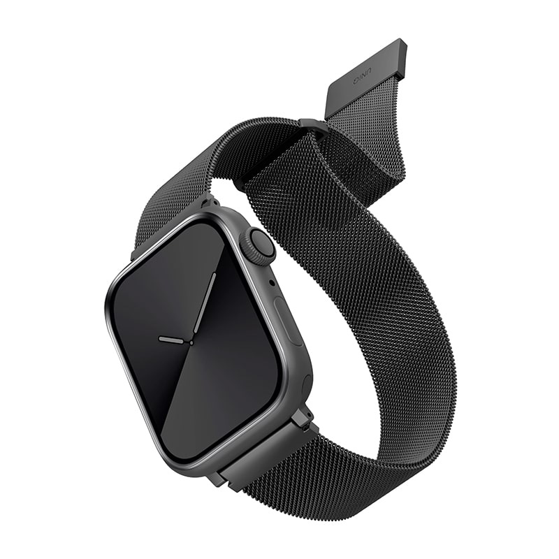 UNIQ DANTE Apple Watch Series 1-10 SE/SE2 Mesh Steel Strap 45/44/46MM - Graphite