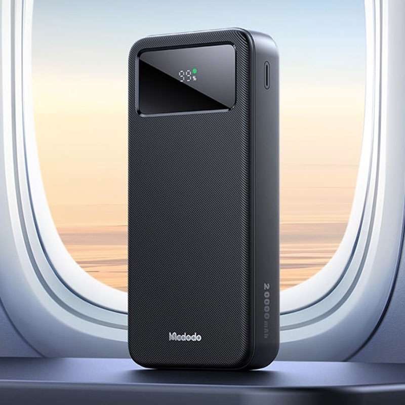 Mcdodo Digital Display 20000mAh 22.5W Power Bank - Black