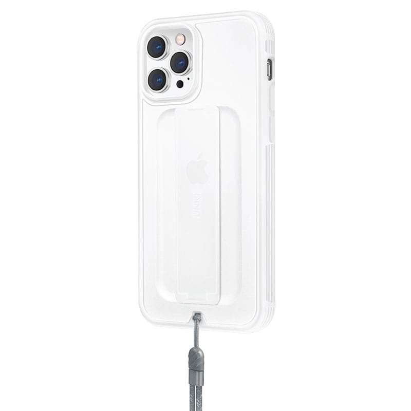 UNIQ HYBRID iPhone 12 Pro Max Heldro Antimicrobial Phone Case - Natural Frost