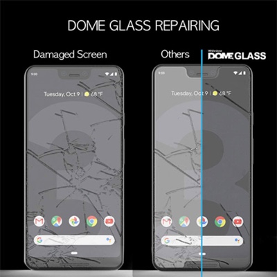 Google Pixel 3 XL Whitestone Dome Glass Tempered Glass Screen protector with UV