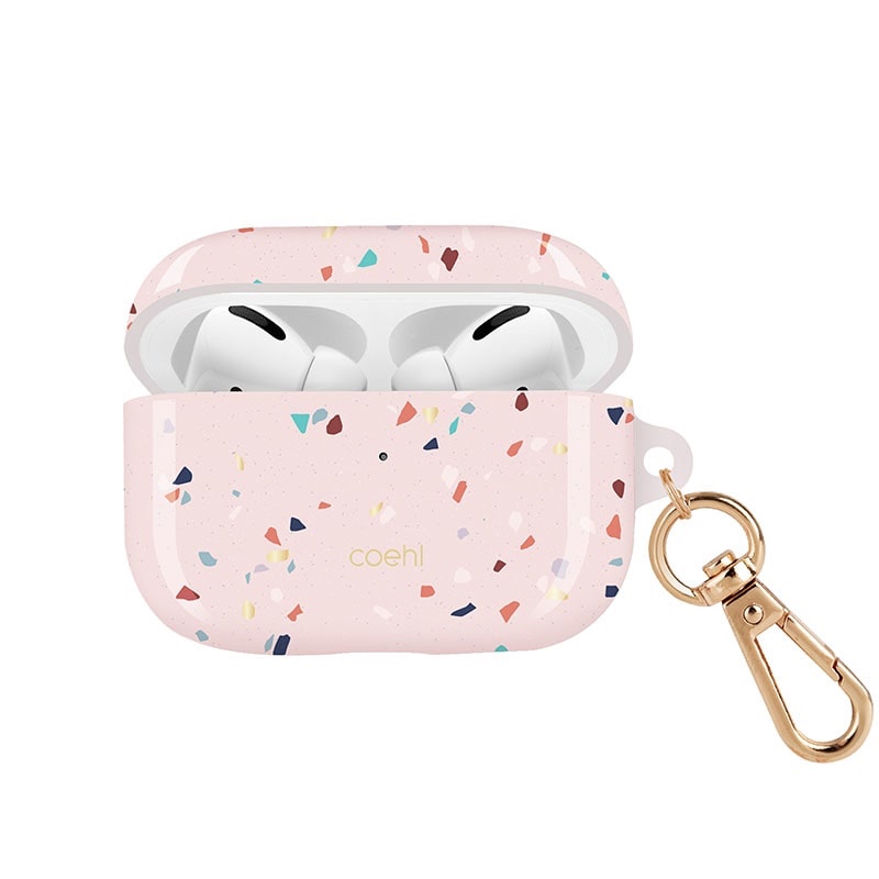 UNIQ COEHL TERRAZZO AirPods Pro Case - Blush Pink