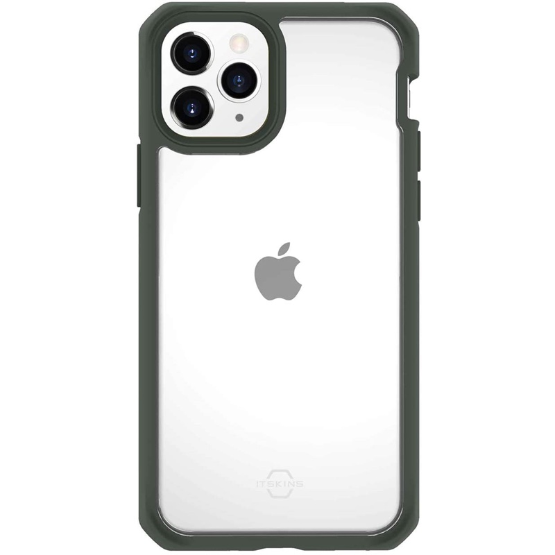 ITSKINS iPhone 11 Pro Max  Hybrid Solid (Midnight Green Transparent) 4894465567507