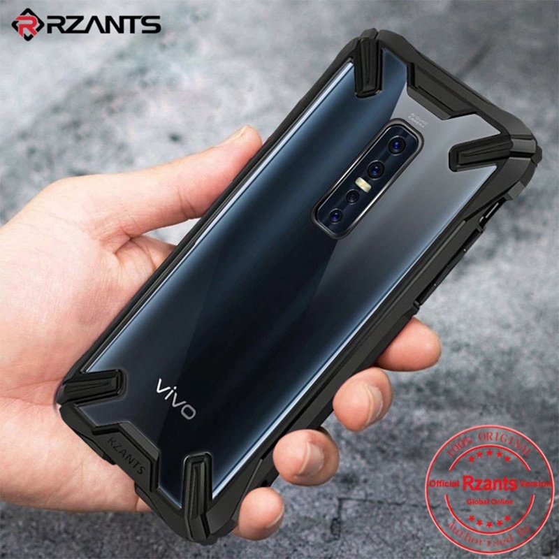 RZANTS VIVO V17 Pro Hard Case Transparent Matte ShockProof Slim Thin Phone Cover
