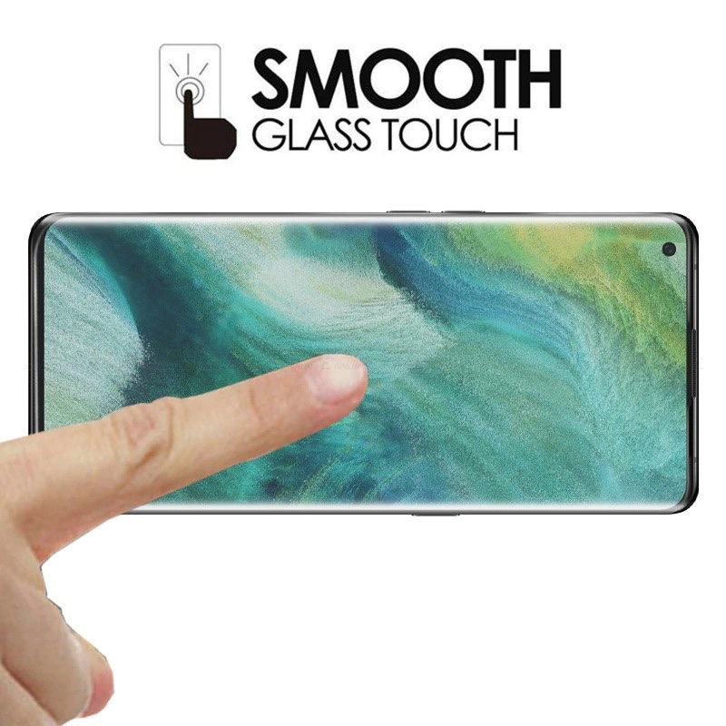 MOFI Premium Tempered Glass for OPPO Reno 5 Full Coverage Screen Protector 2.5D 9H - BLACK