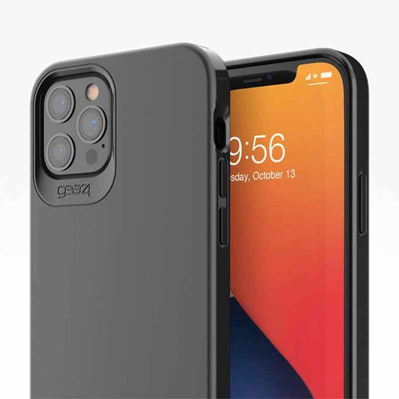 Gear4 D3O Holborn Slim Phone Case for iPhone 12 Pro Max - Black - 840056128279