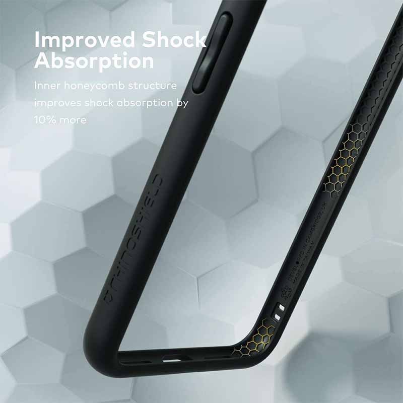 RhinoShield CrashGuard Bumper Case for Google Pixel 4 - Black - 4710562407273
