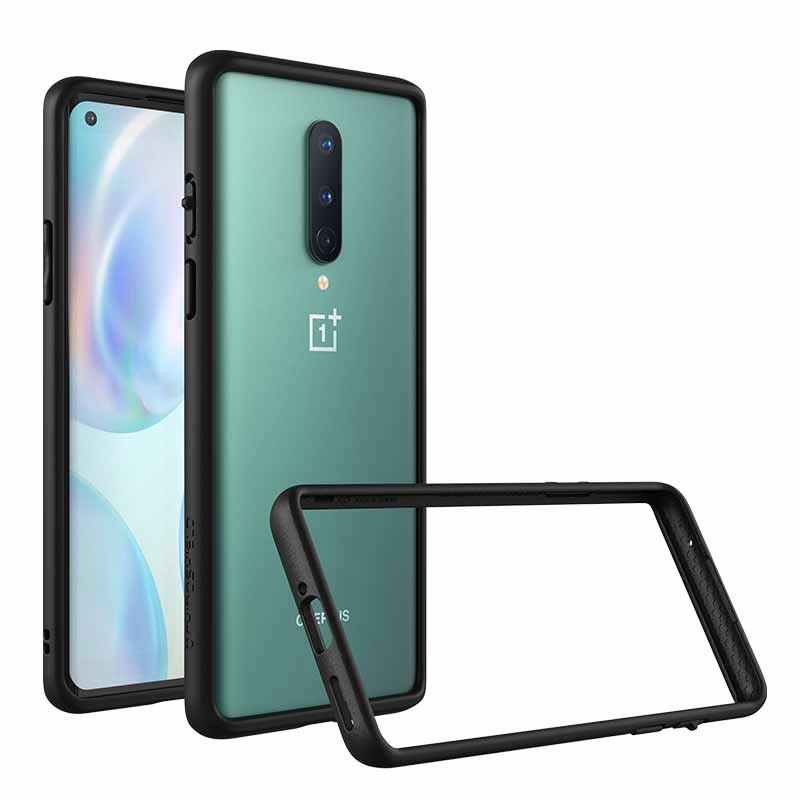 RhinoShield CrashGuard Bumper Case for OnePlus 8 - Black - 4710562417395
