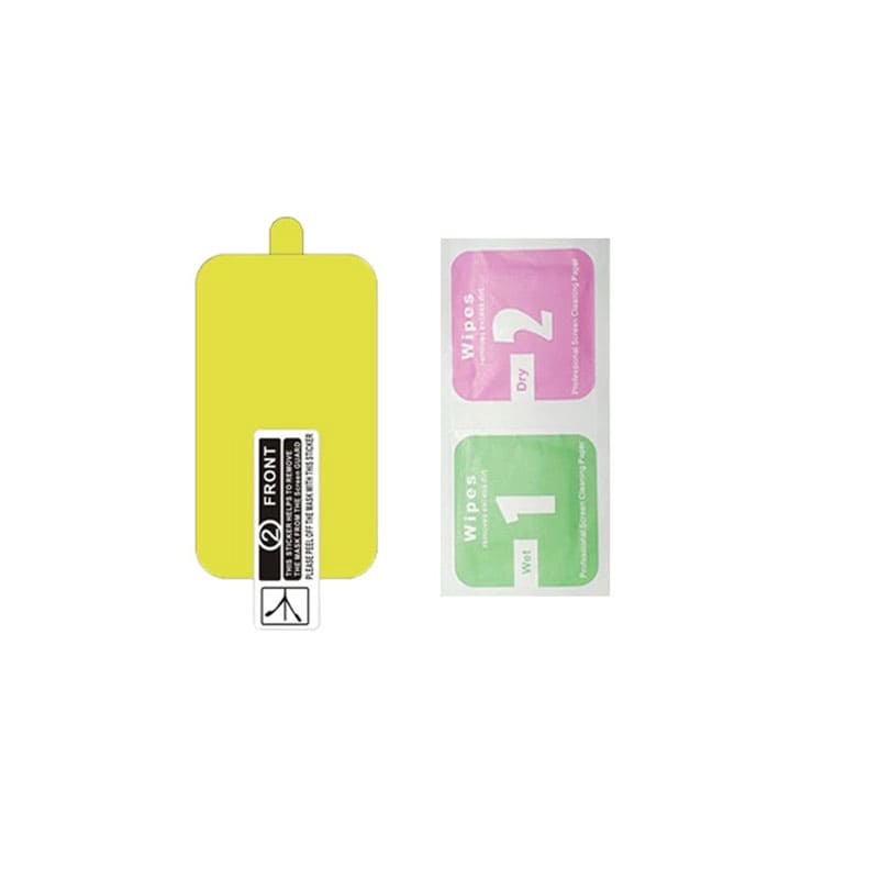 Huawei Band 6 Protector Hydrogel Films Anti-fingerprint HD Clear Full Cover (Pack of 2)