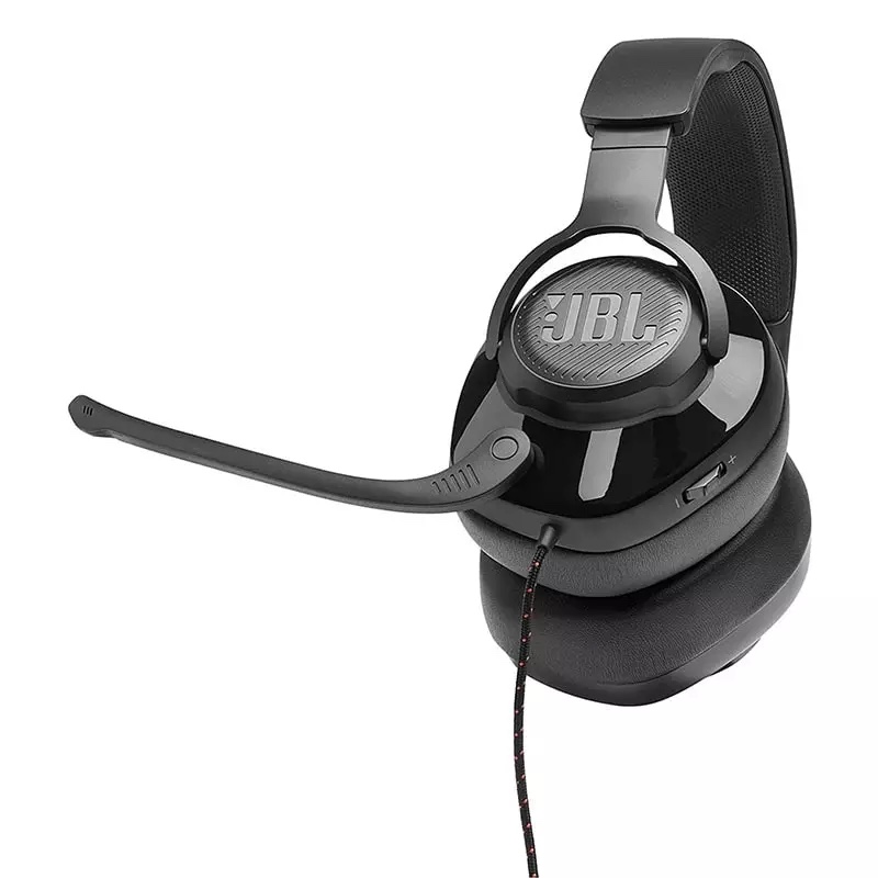 JBL Quantum 300 - Wired Over-Ear Gaming Headphones with JBL Quantum Engine Software - Black