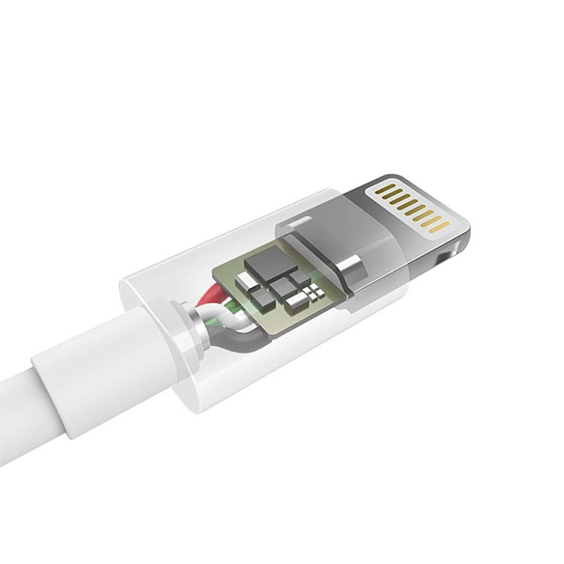 Choetech USB to Lightning Cable Apple Mfi Certified (1.2m/4ft) - White (IP0026)