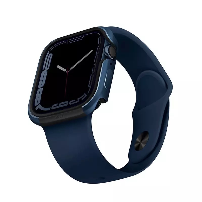 UNIQ Valencia Apple Watch Case Series 4/5/6/7/8/9 & SE/SE2  45/44mm - Cobalt ( BLUE)