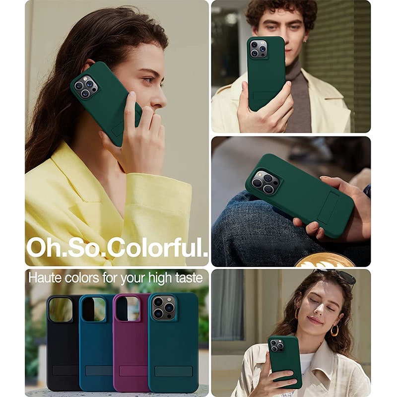 Torras Venus Climber Series Phone Case for iPhone 14 Pro Max 6.7 Inch - Green