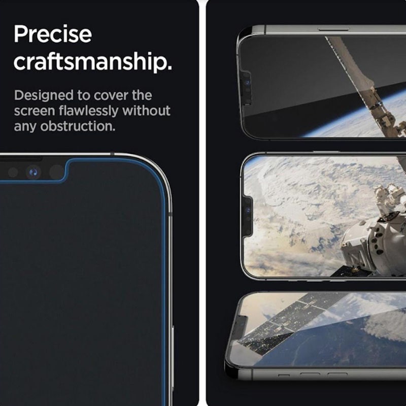 Spigen Glas.tR Slim HD Screen Protector for iPhone 14 Plus / iPhone 13 Pro Max - Single Pack