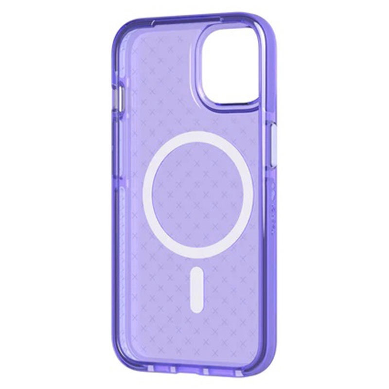 Tech21 EvoCheck Phone Case for iPhone 14 - Wondrous Purple