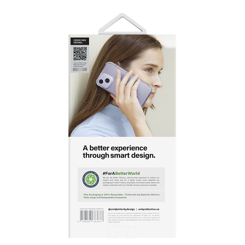 UNIQ Hybrid Combat Phone Case for iPhone 14 Plus – Lilac (Lavender)