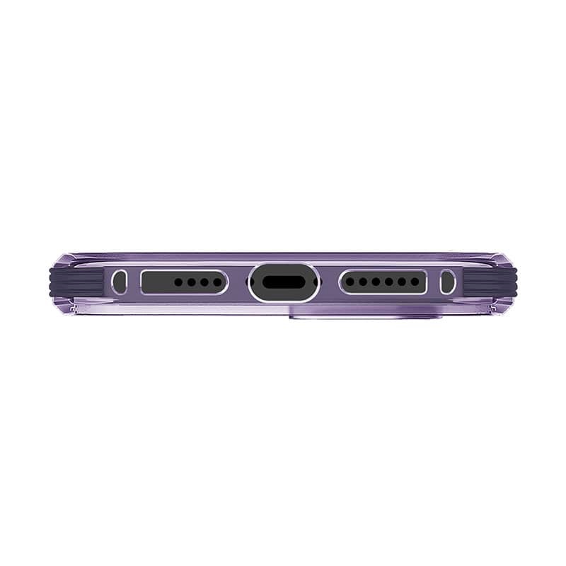 UNIQ Hybrid Combat Phone Case for iPhone 14 Pro - Fig (Purple)