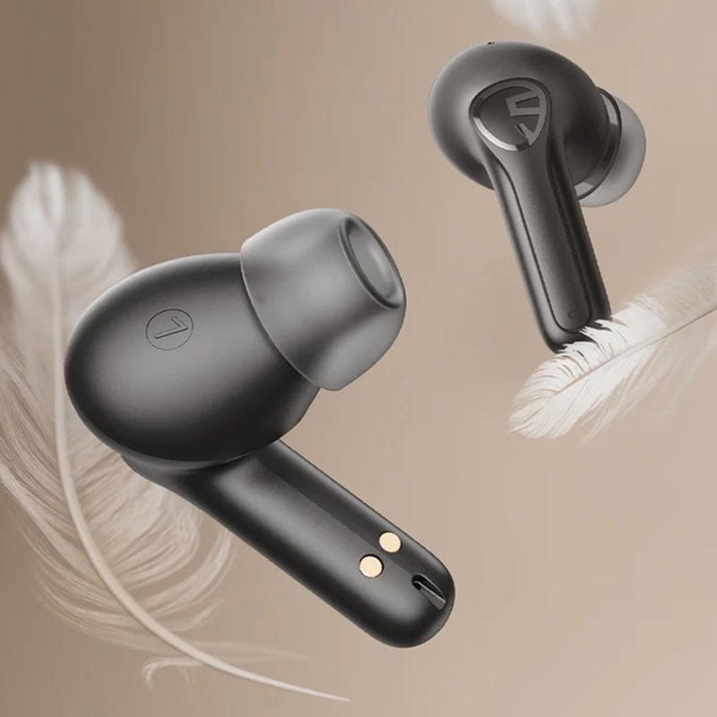 SoundPEATS Life Wireless Earbuds, Active Noise Cancelling Bluetooth 5.2 Headphones, Wireless Earphones with Dual Mic AI ENC