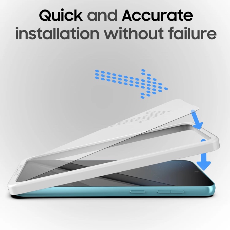 Whitestone Dome EZ For Samsung Galaxy S23 EZ Tempered Glass Screen Protector - Pack of 3