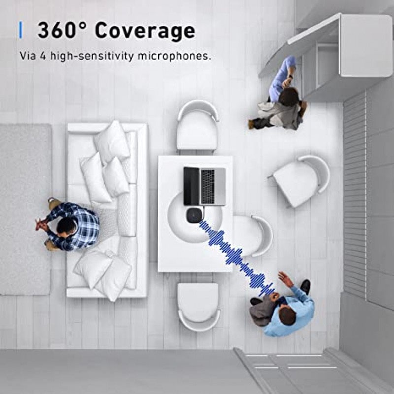 Anker PowerConf S330 USB Speakerphone - Black