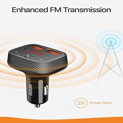 Anker Roav Smart Charge F0 Bluetooth FM Transmitter