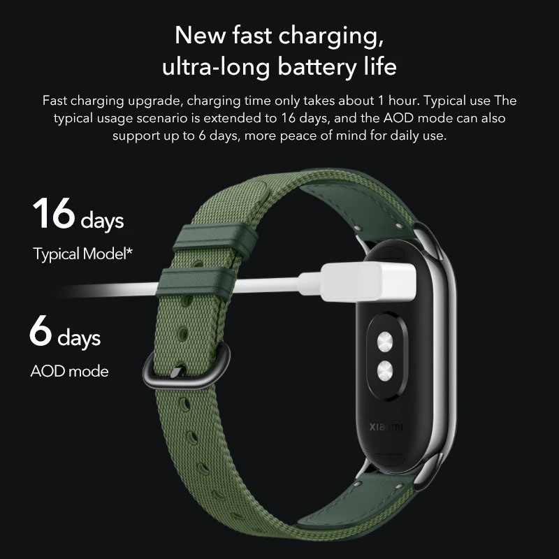 Xiaomi Mi Smart Band 8 - CN English - Black