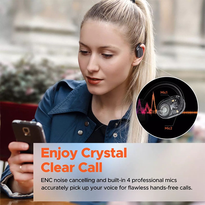 Soundpeats GoFree Open Ear Extreme Comfort Sport Earbuds