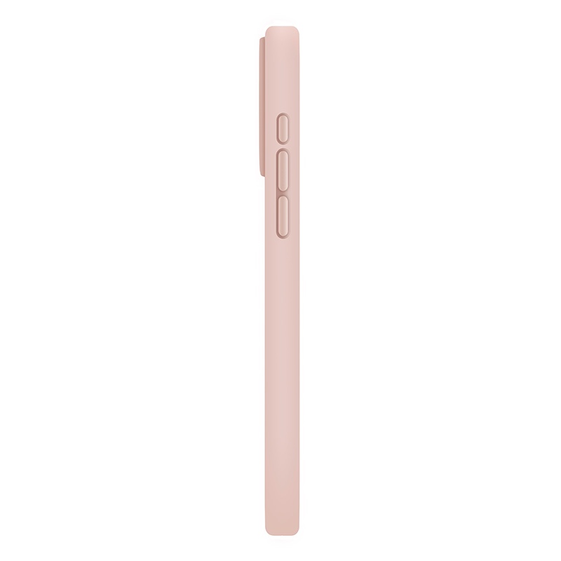 UNIQ Lino Hue MagClick Magsafe Compatible Phone Case for iPhone 15 Pro – Blush Pink