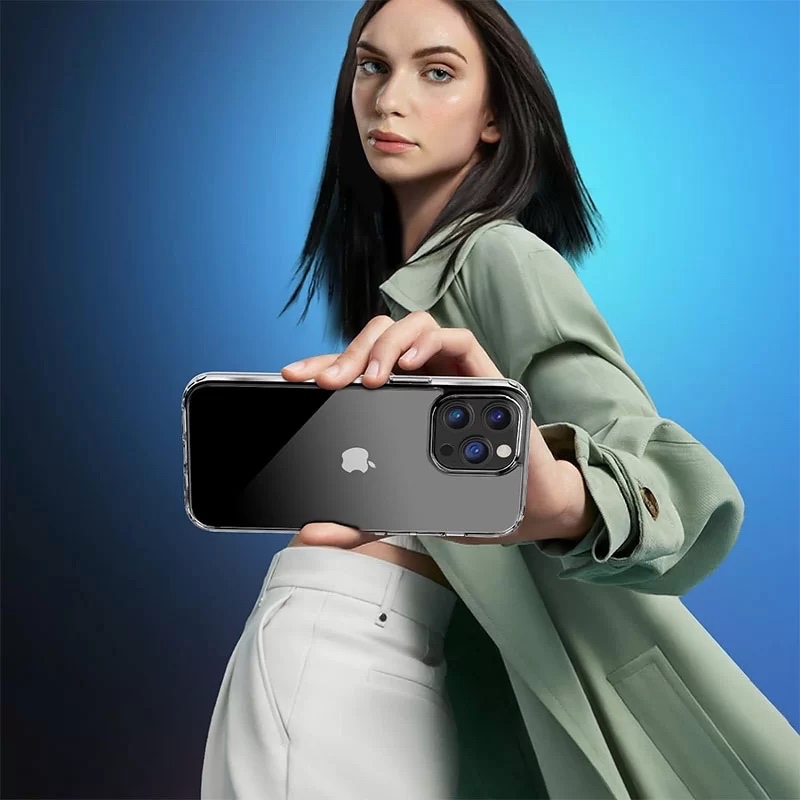 Torras Auqanova Series Phone Case for iPhone 15 Pro Max 6.7? – Clear - X001TABX13