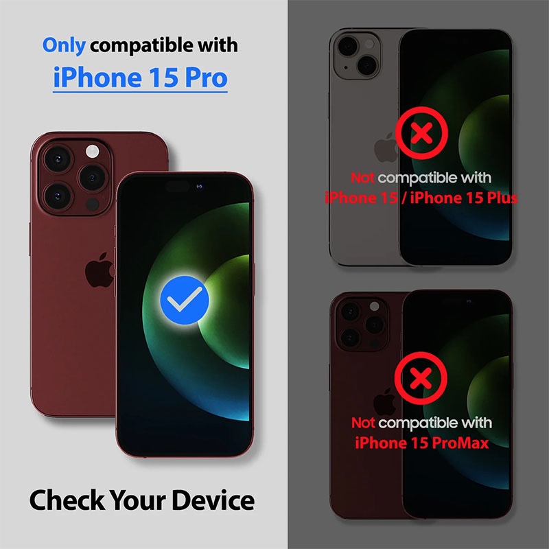 IPhone 15 Pro Whitestone Dome [UV GEN] Hard Coated Film Screen Protector with UV light –  Pack of 2