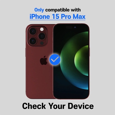 iPhone 15 Pro Max Whitestone [Dome Glass] Tempered Glass Screen Protector with UV Light – Pack of 2