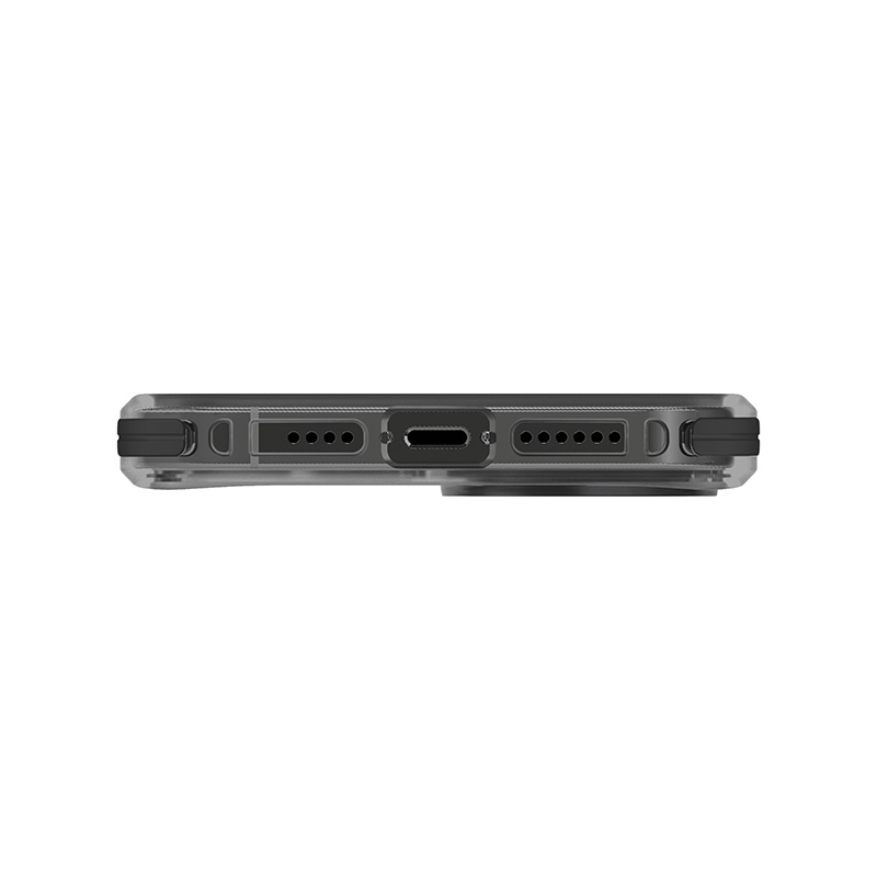 UNIQ Combat (AF) MagSafe MagClick Charging Compatible Case for iPhone 15 Pro Max - Carbon Black